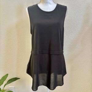 BCBGeneration Black Sleeveless Top